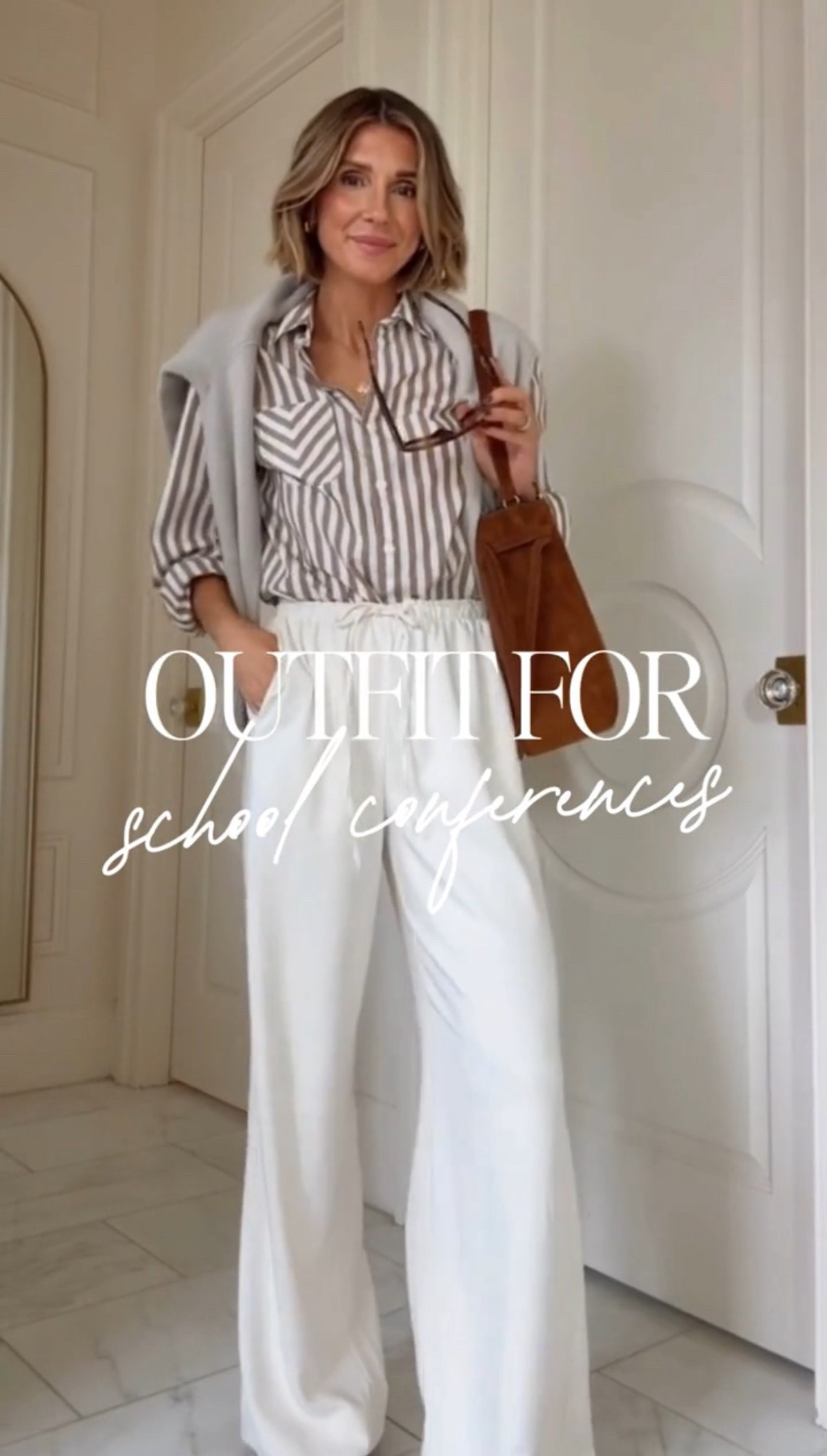 @Target wide leg pants, they fit true to size and I’m wearing size small.

#LTKootd