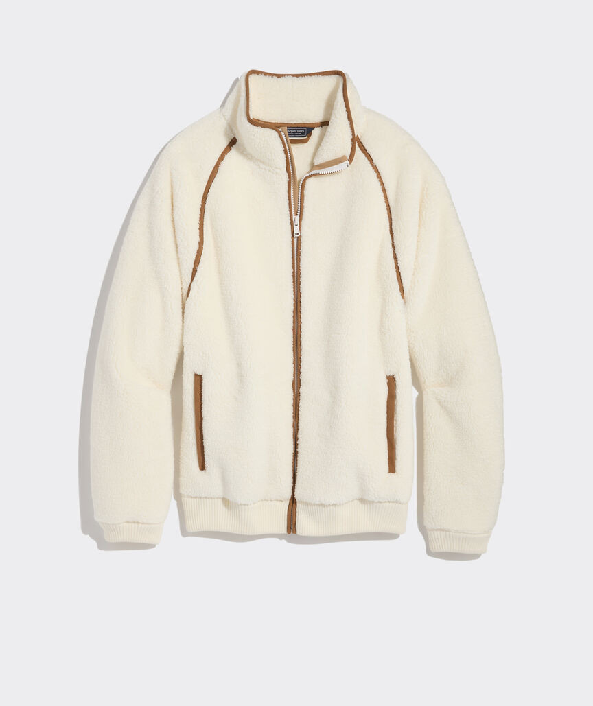 Teddy Fleece Full-Zip Jacket | vineyard vines