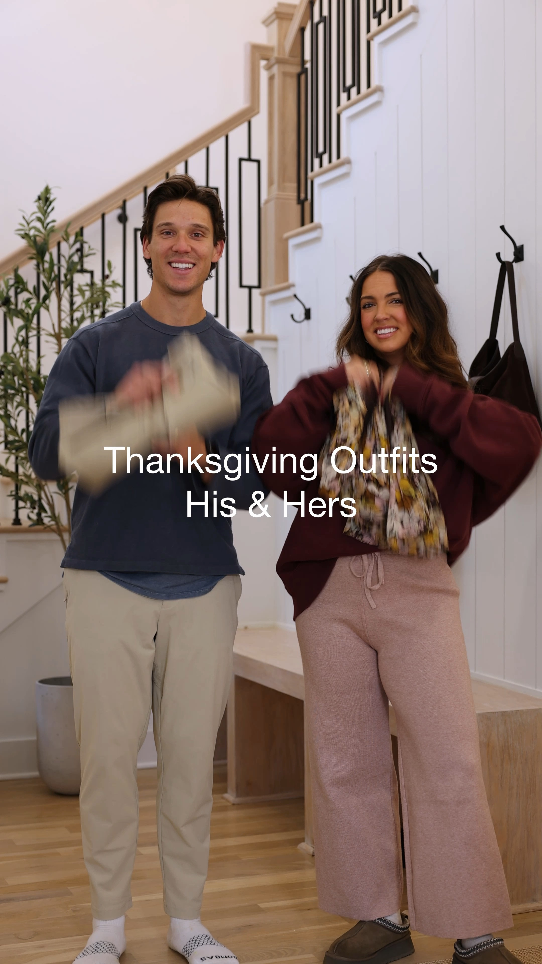 Thanksgiving outfit idea - his & hers 

#LTKVideo #LTKHoliday #LTKFamily