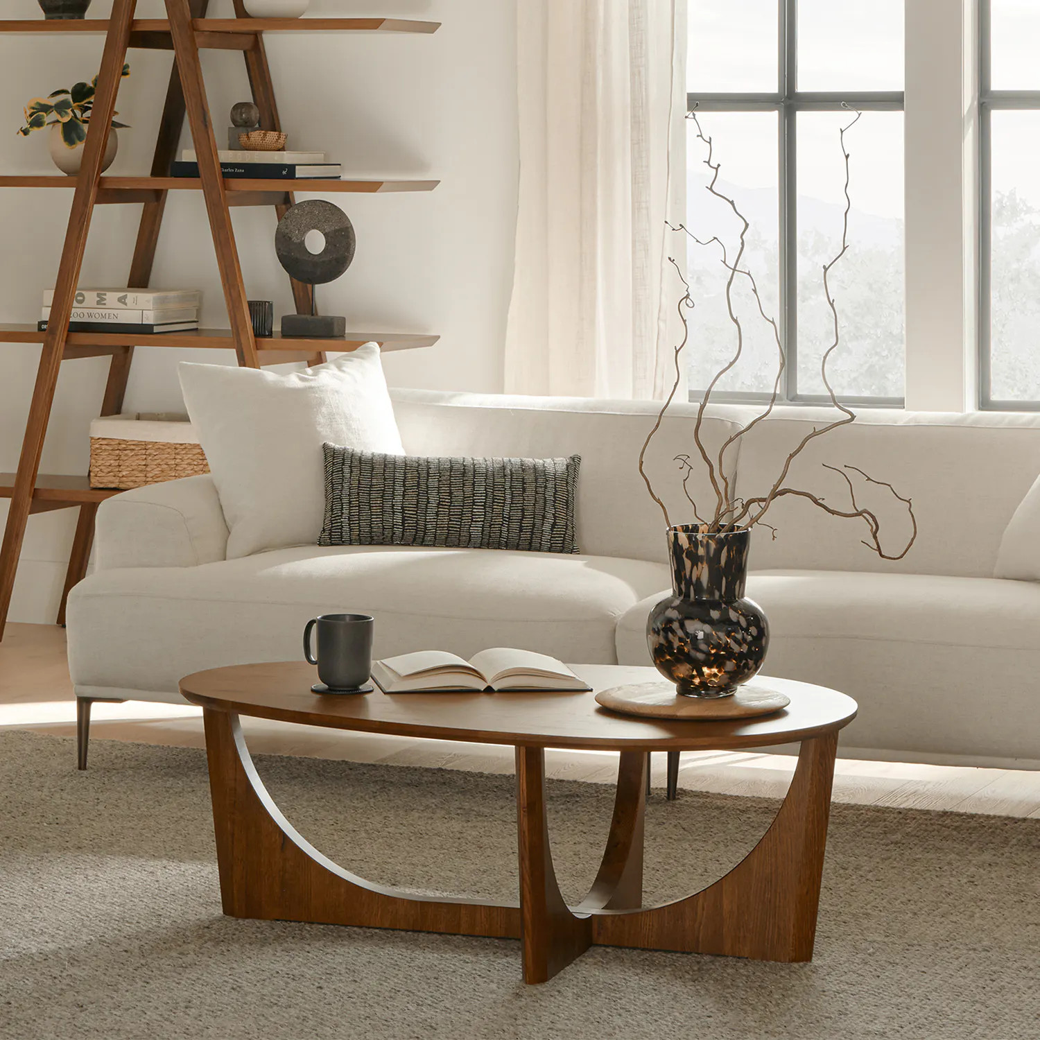 Abisko 91" Sofa - Quartz White | Article
