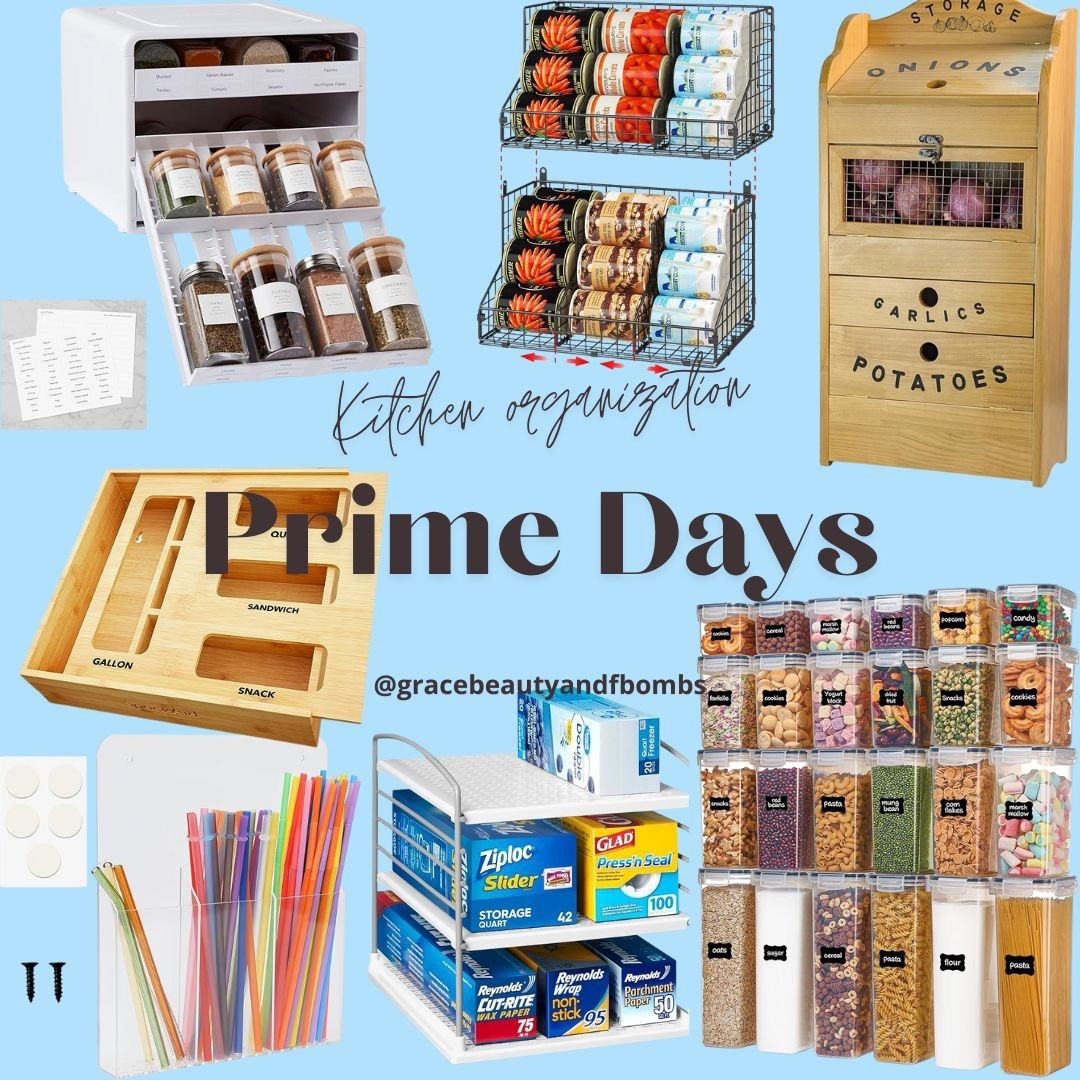 Prime Days - Kitchen organization 

#primedaydeals #amazonprimedays #primeday #kitchenorganization #homeorganization

#LTKHome #LTKStyleTip #LTKSaleAlert