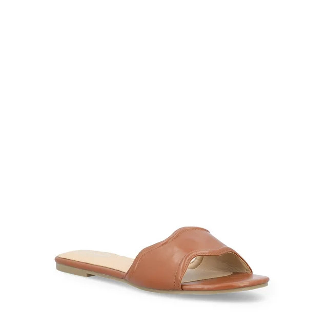 Scoop Women's Wavy Flat Sandals | Walmart (US)