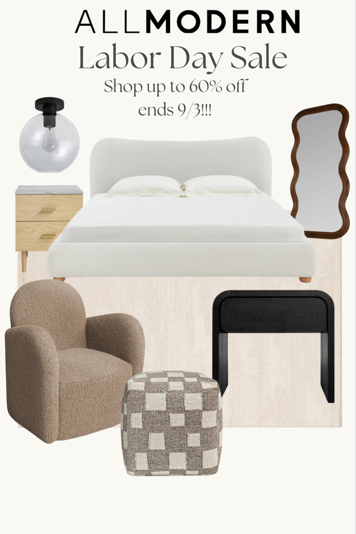 It’s AllModern’s LABOR DAY SALE! 
Top favorites on sale! Check them out here and start adding to your cart! Ending 9/3!!! @allmodern
Up to 60% off plus fast and free shipping on tons of styles! 

#allmodernpartner #modernmadesimple #homedecor #upholsteredbed #bed #diningtable #coffeetable #ottomans #bed #end table #accentchairs #tables #rug #neutralarearug #diningtable 


#LTKHome #LTKSaleAlert #LTKFallSale