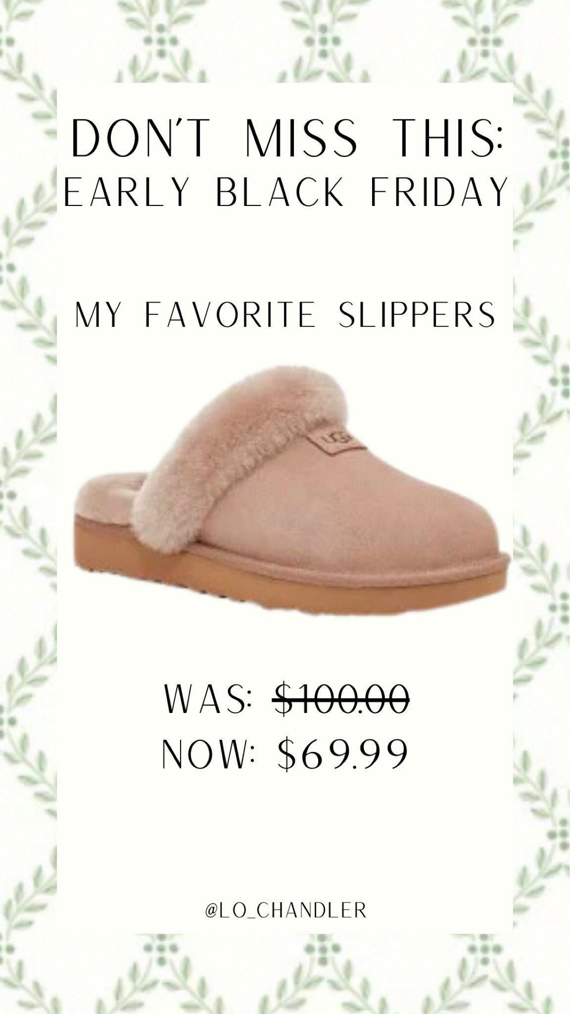 These are my all time favorite slippers! They don’t go on sale often so snag them while you can!



Black Friday deals
Black Friday toy deals
Top deals
Cyber deals
Kitchen deals
Top toys 
Black Friday home deals
Electronic deals


#LTKsalealert #LTKGiftGuide #LTKCyberWeek