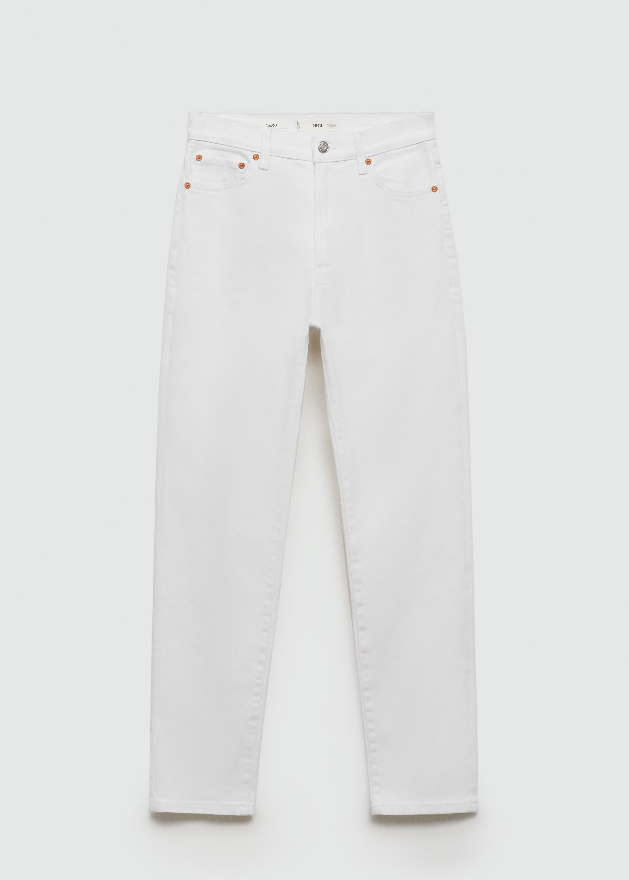 Claudia slim-fit cropped jeans - Women | MANGO United Kingdom | MANGO (UK)