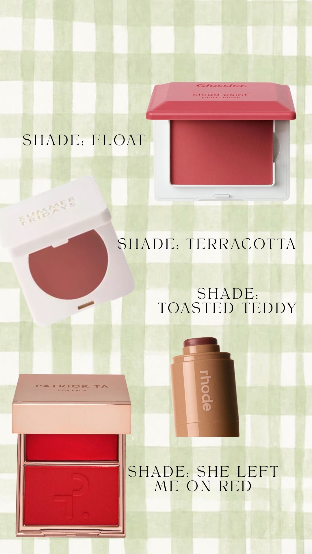 Some of my favorite blushes!