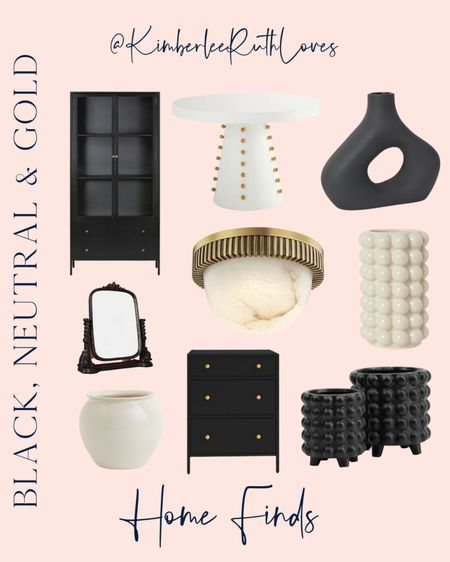 Black, neutral, and gold furniture and decor pieces for your modern home!

#homeinspo #livingroomrefresh #amazonfinds #homeaccent

#LTKFind #LTKhome