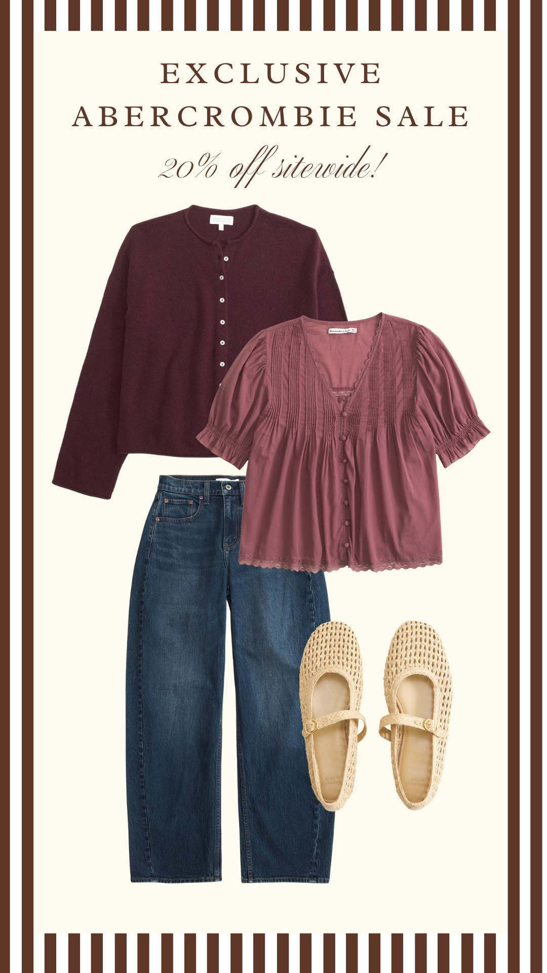 The Abercrombie Sale | Code AFXLTK for 20% off Abercrombie 🤎 

 #LTKuk #LTKautumn #LTKstyletip