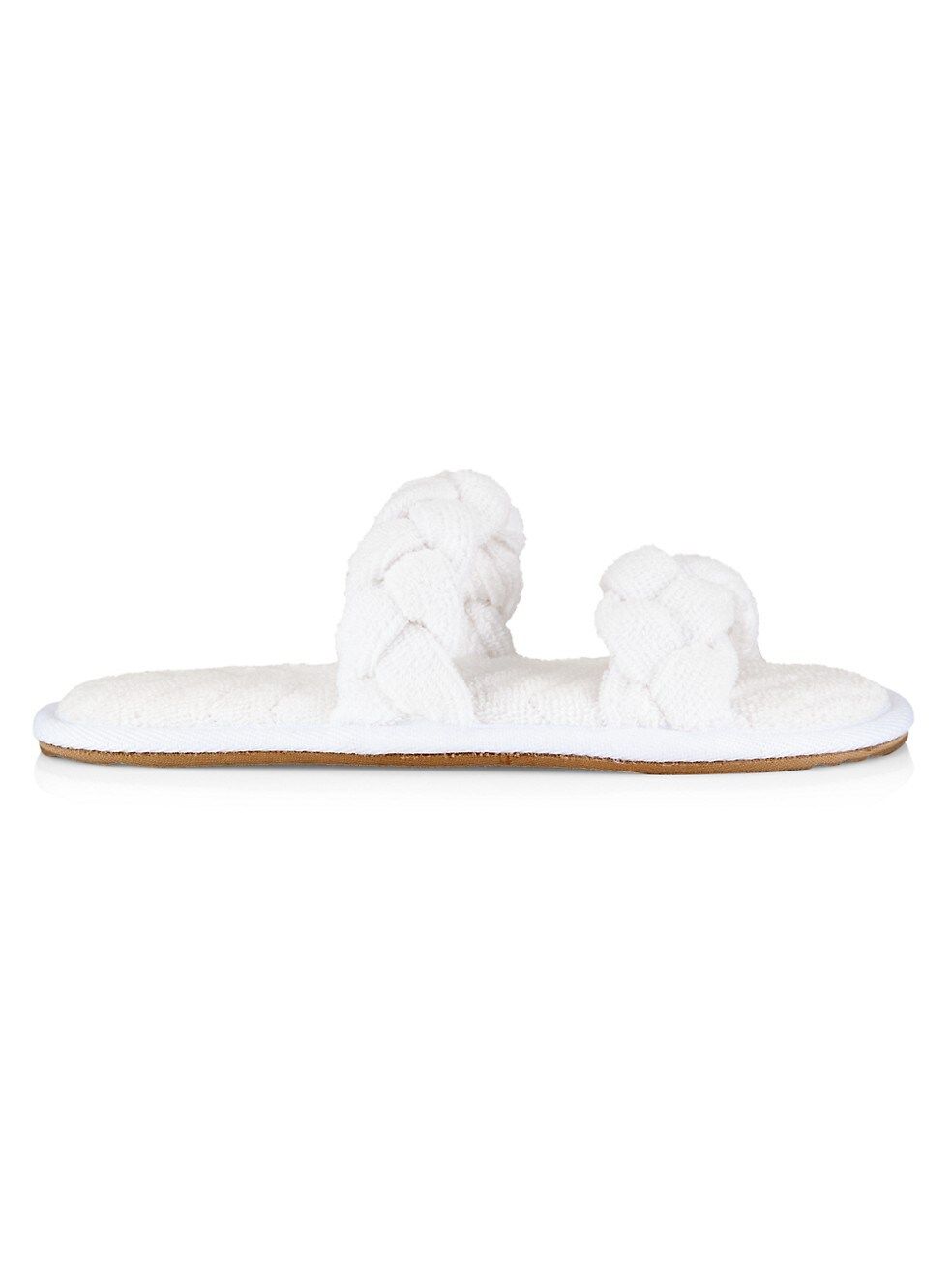 Towel Terry Braided Slippers | Saks Fifth Avenue