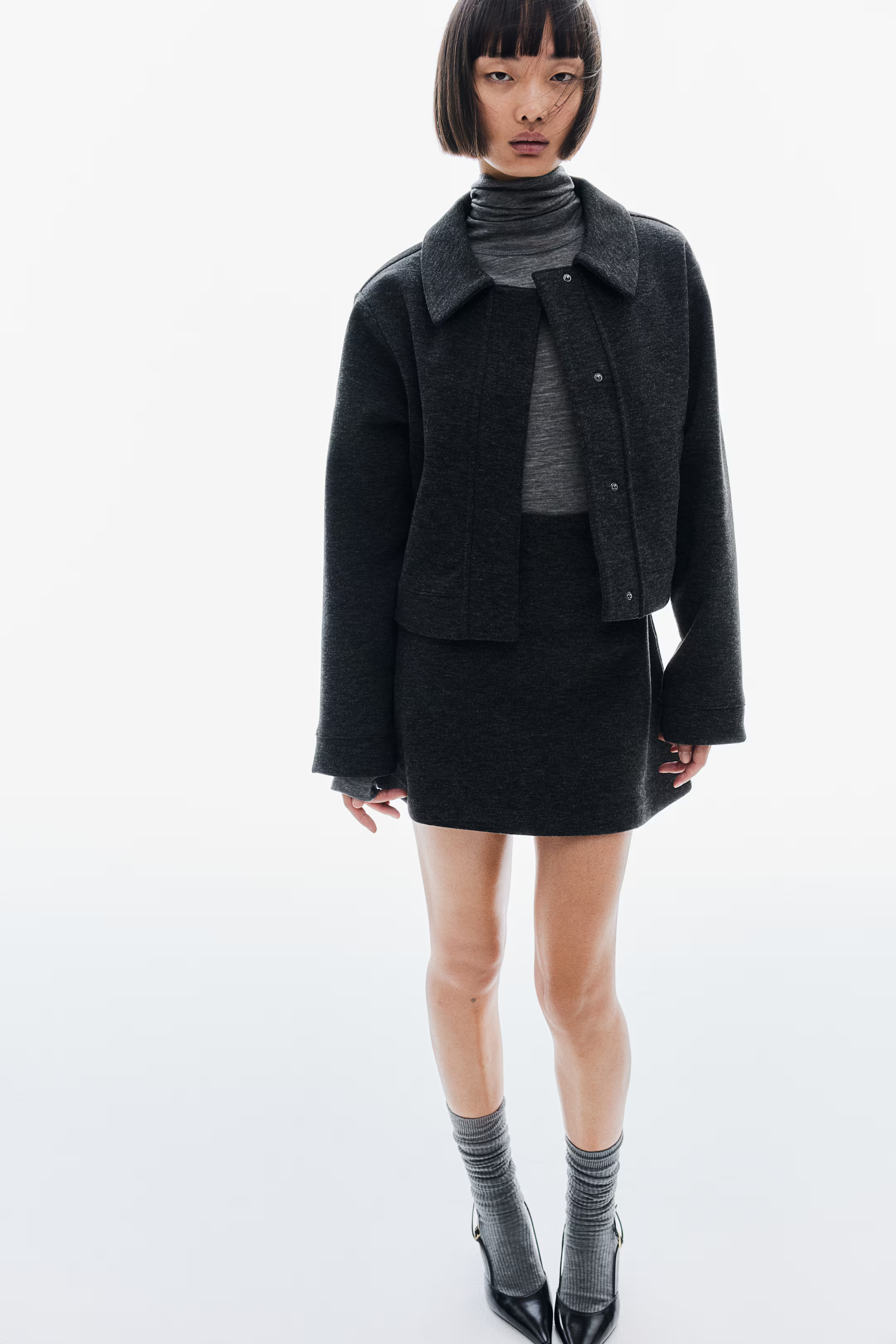 A-Line Jersey Skirt | H&M (US + CA)