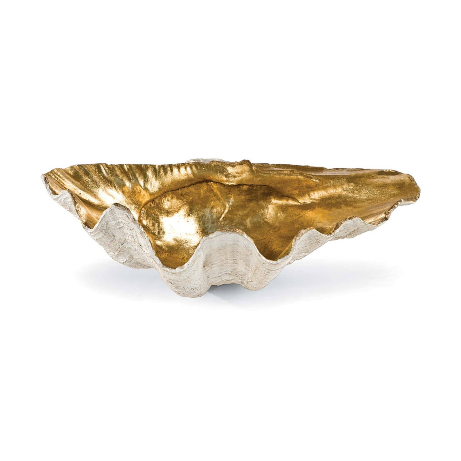 Golden Clam Bowl Small | Greene & Co Interiors