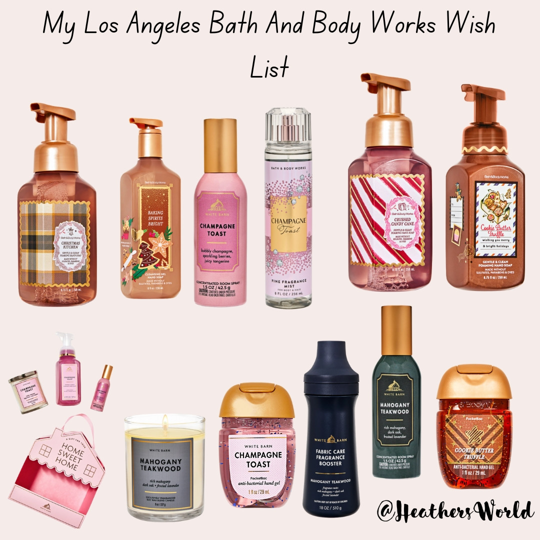 Bath and Body works will be one of the first places I visit when I go to Los Angeles here’s my wish list 

#beauty #losangeles #bathandbodyworks #wishlist 

#LTKbeauty #LTKuk