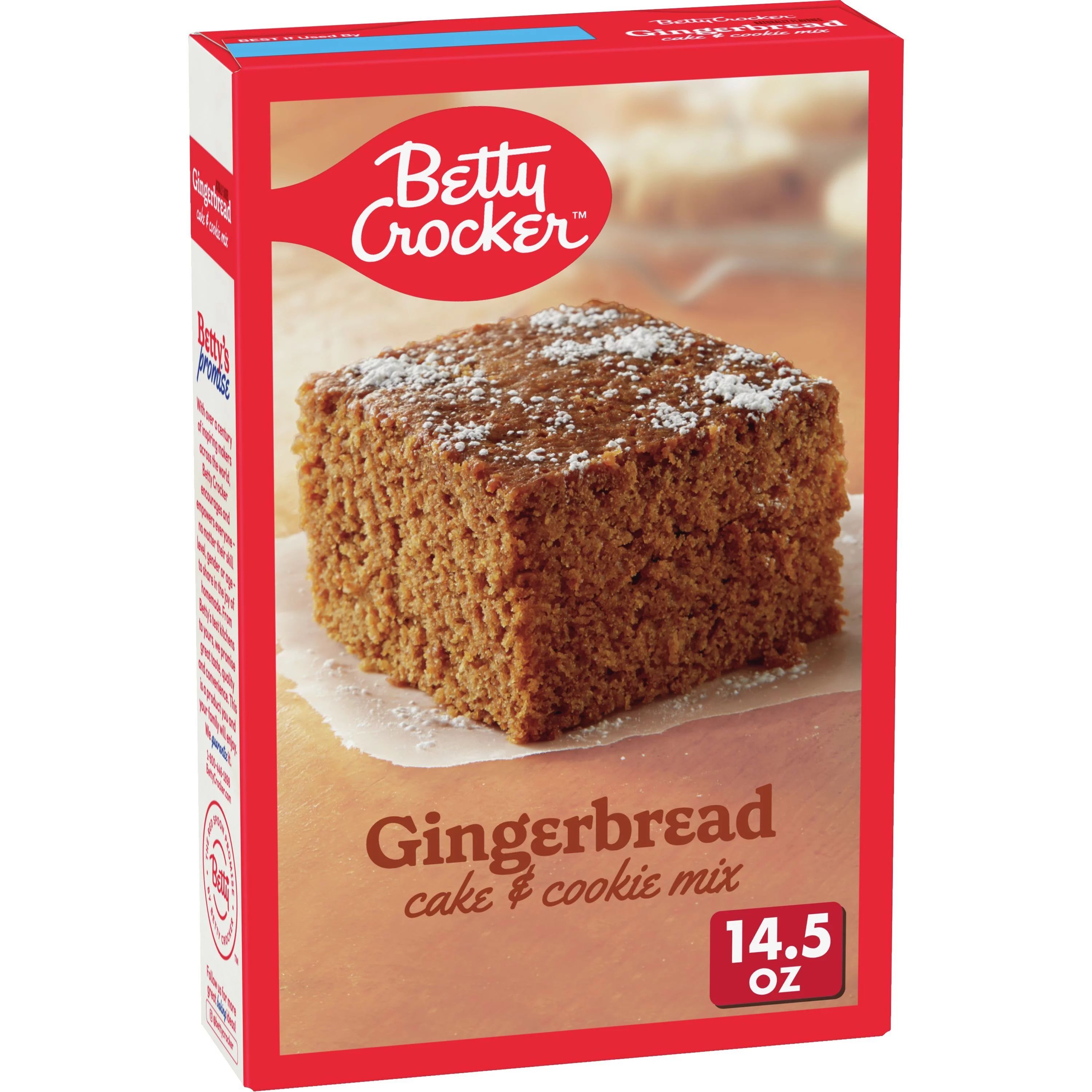Betty Crocker Gingerbread Cake and Cookie Mix, 14.5 oz. | Walmart (US)