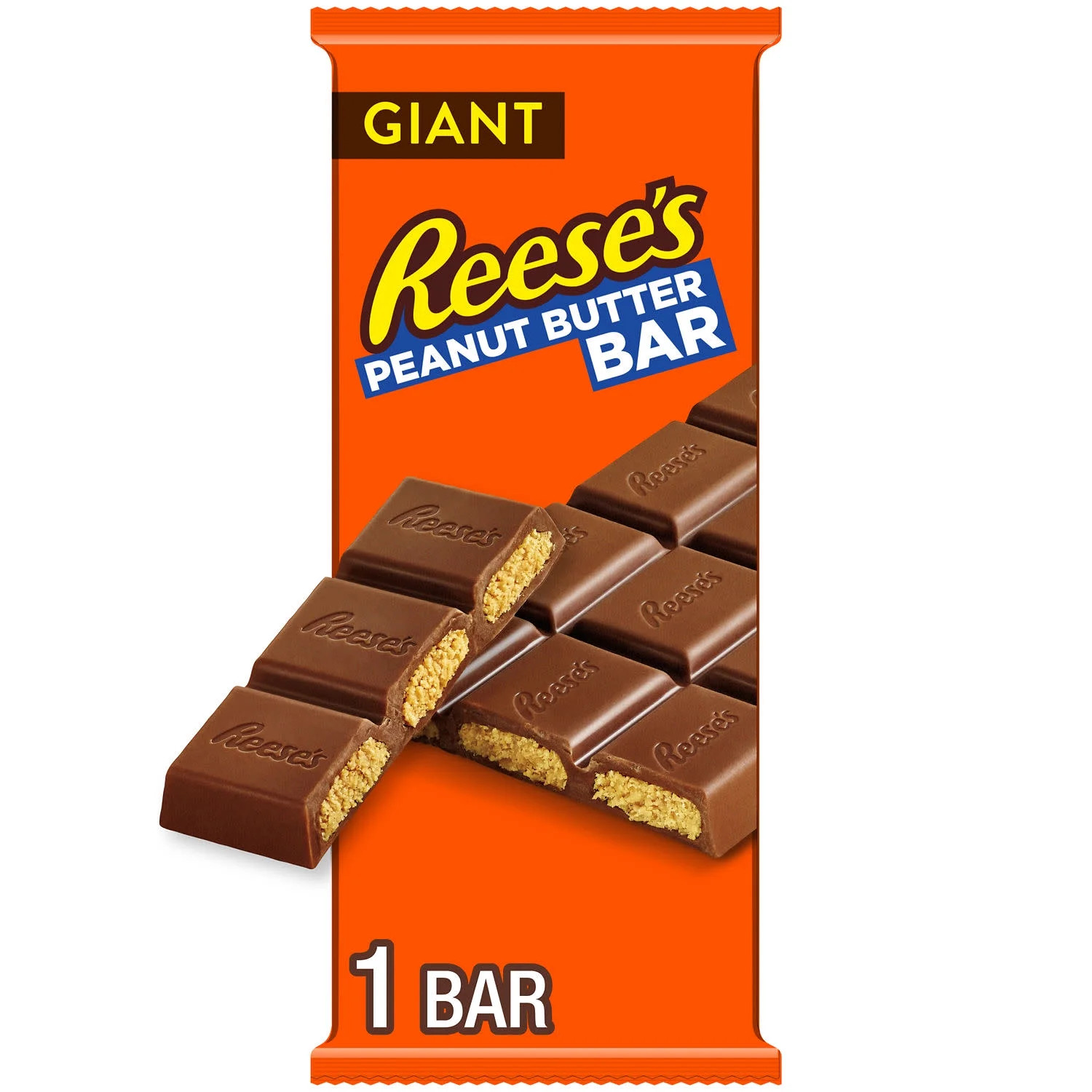 Reese's Chocolate Peanut Butter Creme Giant Candy, Bar 7.37 oz | Walmart (US)
