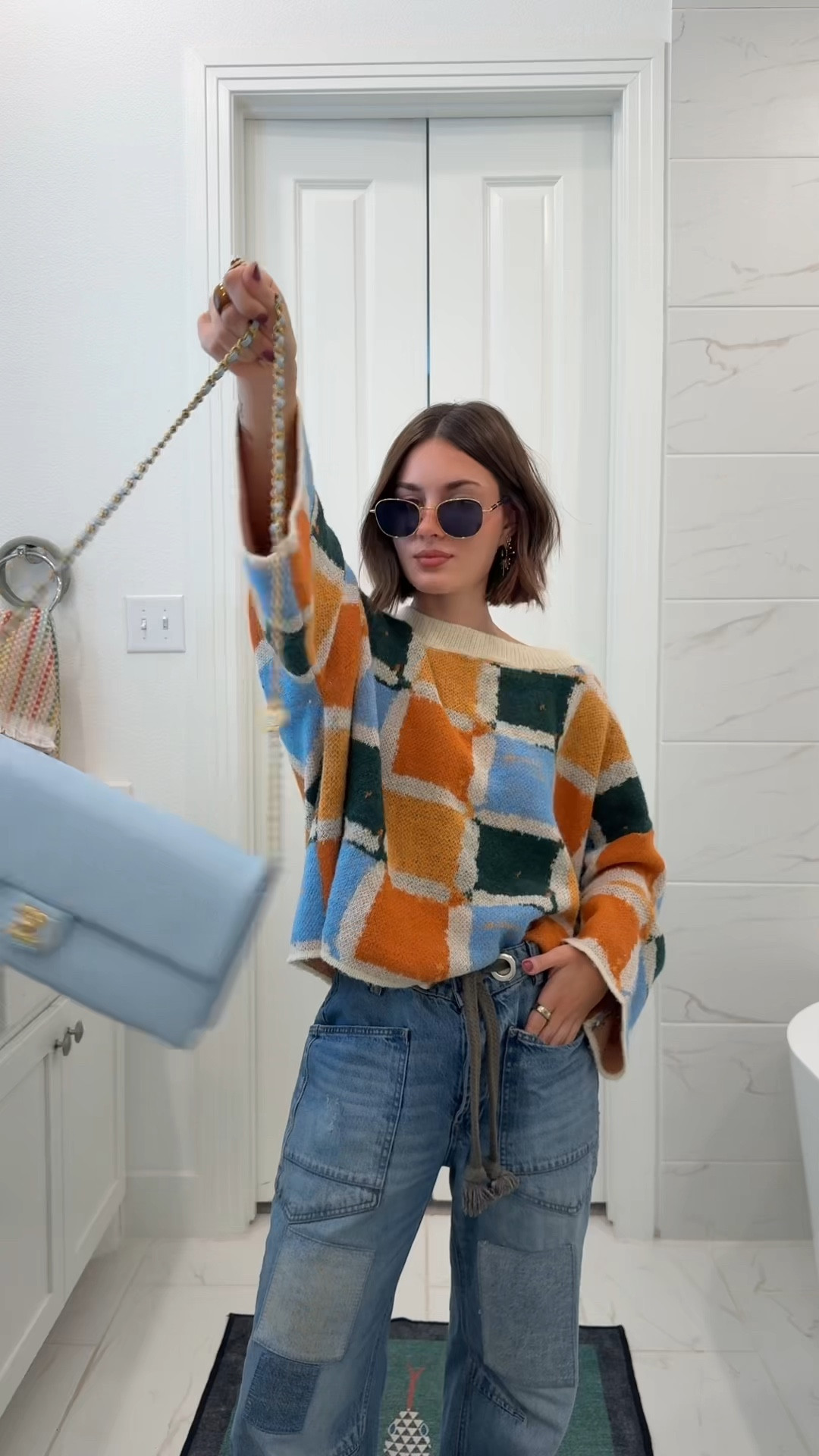 Bag is my WhatsApp seller! Old vrgrl sweater