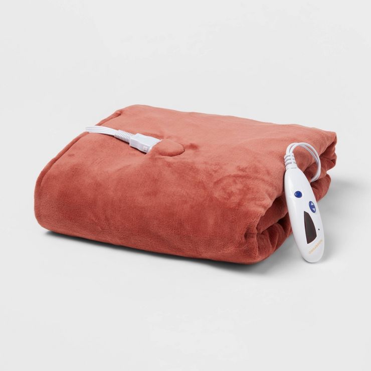 Microplush Reversible Electric Throw Blanket - Biddeford Blankets | Target