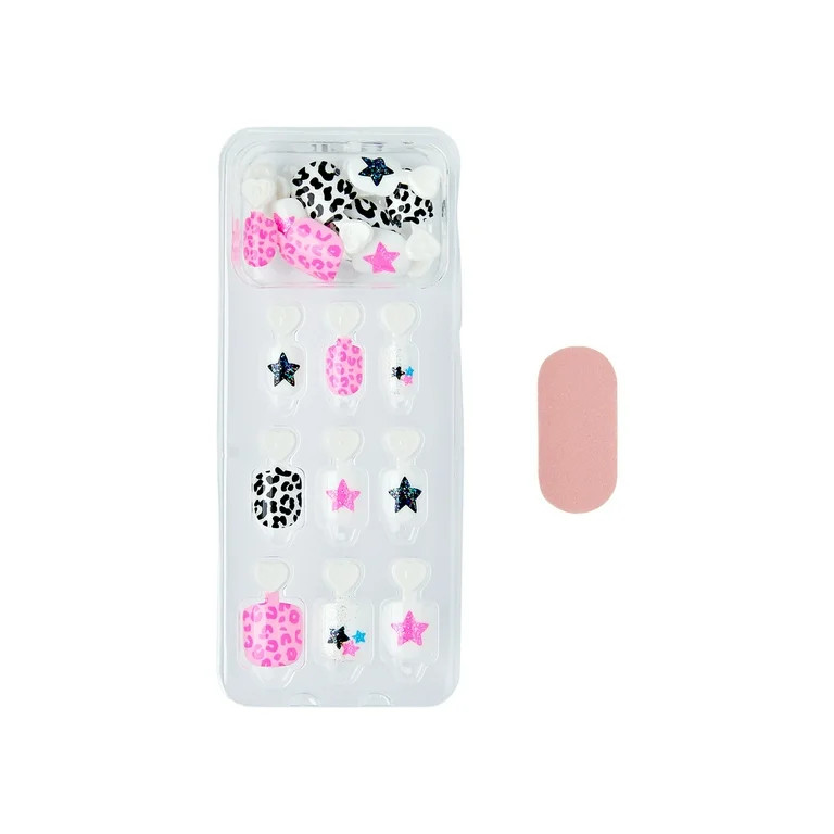 KISS imPRESS Mini Square Press-On Nails for Kids, Friends for Life, 20 Count | Walmart (US)