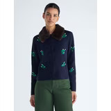 Free Assembly Women’s and Women's Plus Cardigan Sweater with Faux Fur Collar, Midweight, XS-4X | Walmart (US)