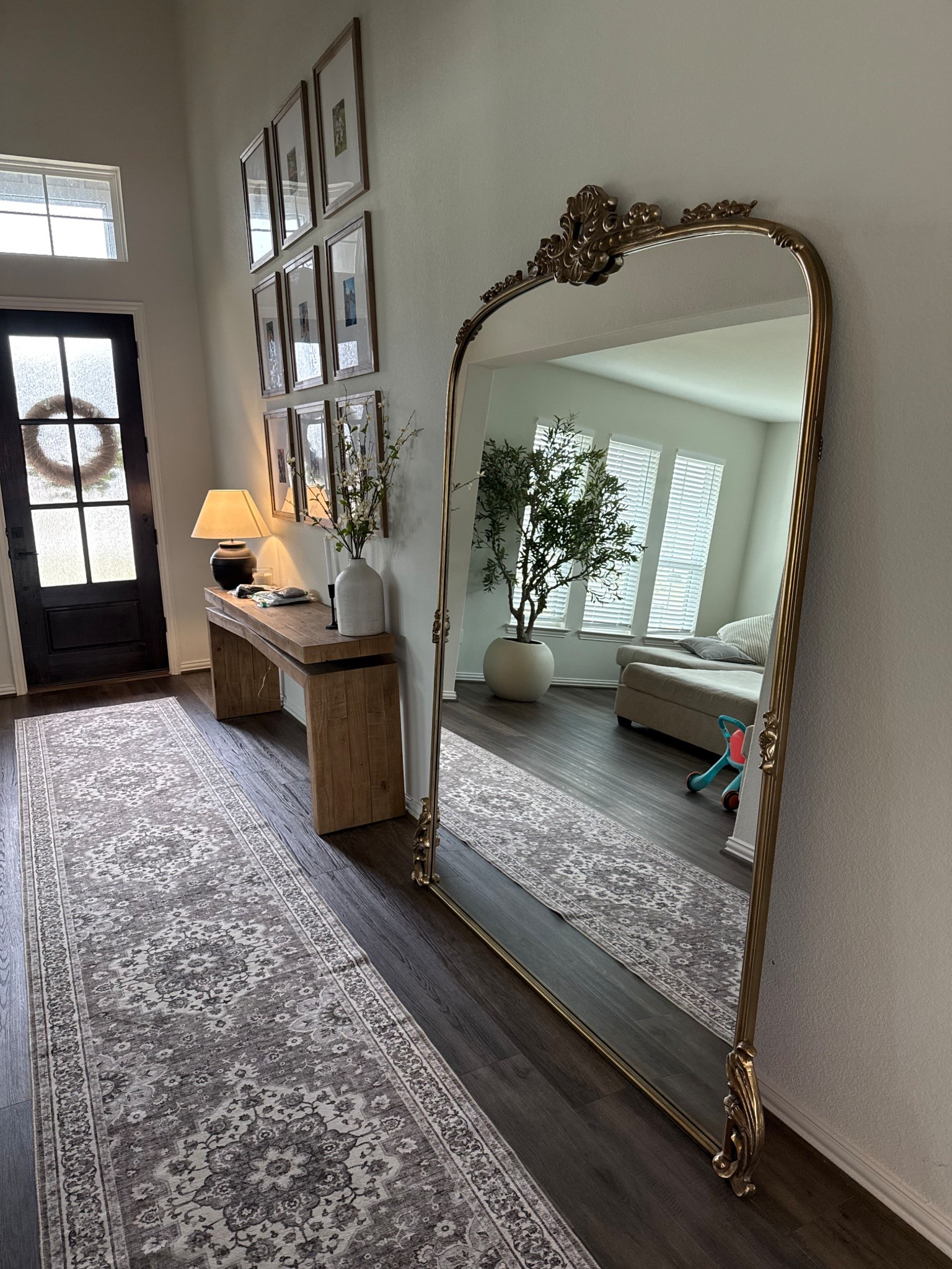 This mirror is everything! Huge and beautiful ♥️

#LTKOver40 #LTKHome #LTKU