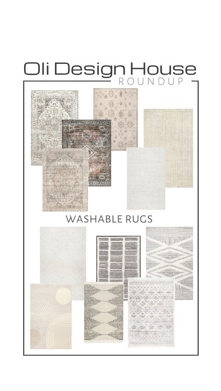 Washable rugs in so many styles. I love when I can throw something in the washing machine and get it goooood and clean! 

#LTKFind #LTKhome #LTKstyletip
