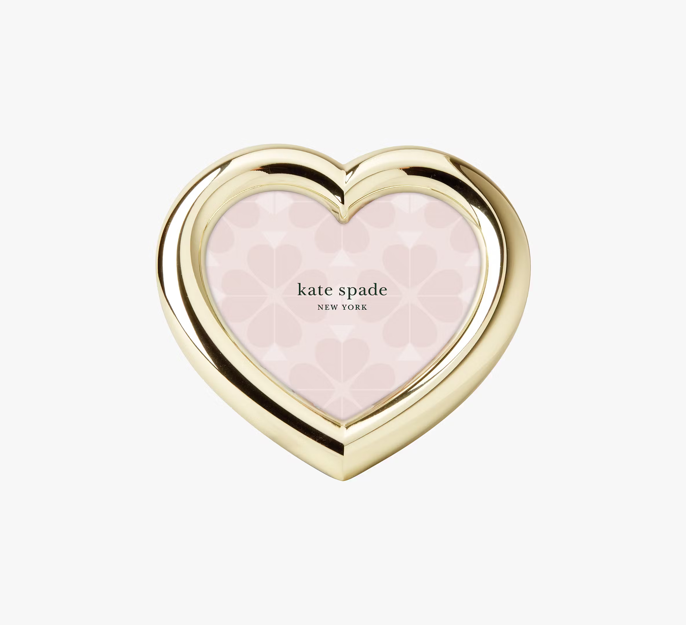 Kate Spade A Charmed Life Mini Heart Frame, Pale Gold | Kate Spade (US)