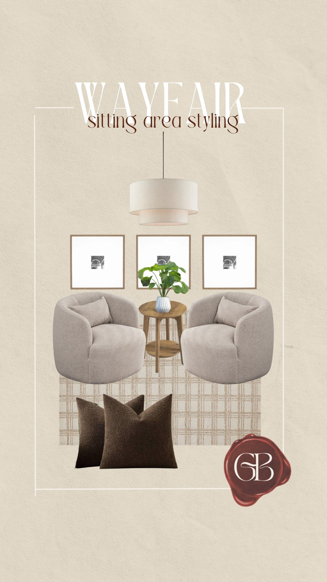 WAYFAIR SITTING AREA STYLING

Follow @giannabieros on Instagram for more home inspiration.

Wayfair neutral sitting area, wayfair sitting area furniture, neutral armchairs wayfair, wayfair living room seating, wayfair accent chairs, wayfair neutral decor, cozy neutral sitting area wayfair, neutral sofa wayfair, minimalist sitting area wayfair, wayfair modern sitting area, neutral throw pillows wayfair, wayfair neutral coffee tables, wayfair seating ideas, wayfair lounge chairs, wayfair neutral ottomans.

#LTKHome #LTKSaleAlert #LTKSpringSale