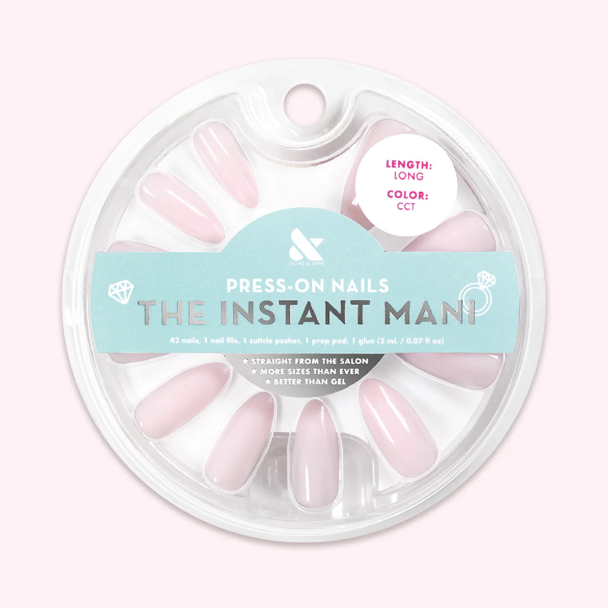 CCT Bridal Edition - Press-On | Long | Almond | Olive & June