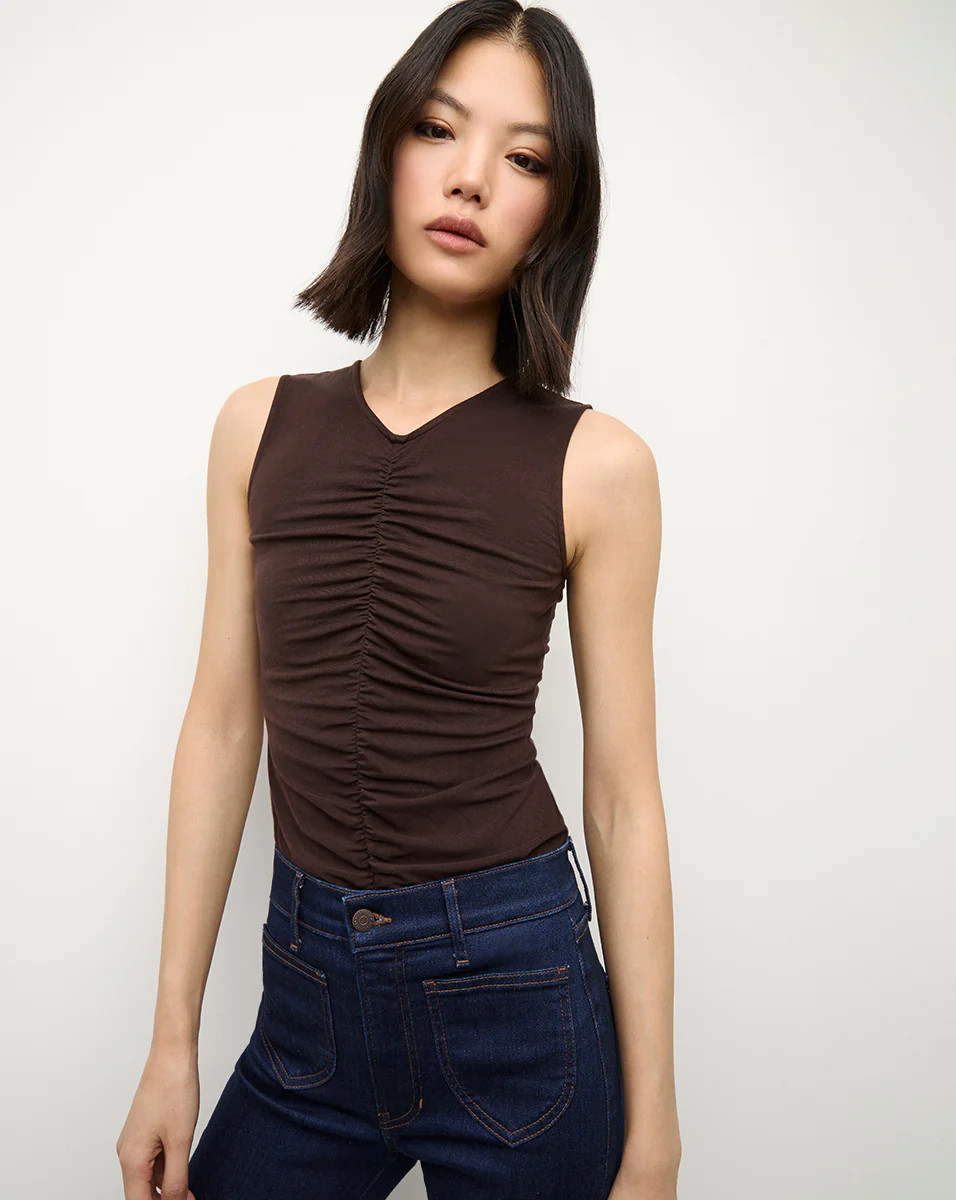 Neeta Sleeveless Top | Veronica Beard