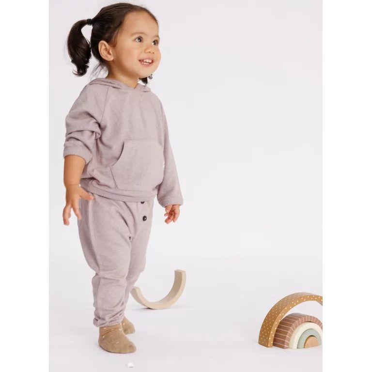 easy-peasy Baby Hoodie and Joggers Outfit Set, 2-Piece, Sizes 0M-24M | Walmart (US)
