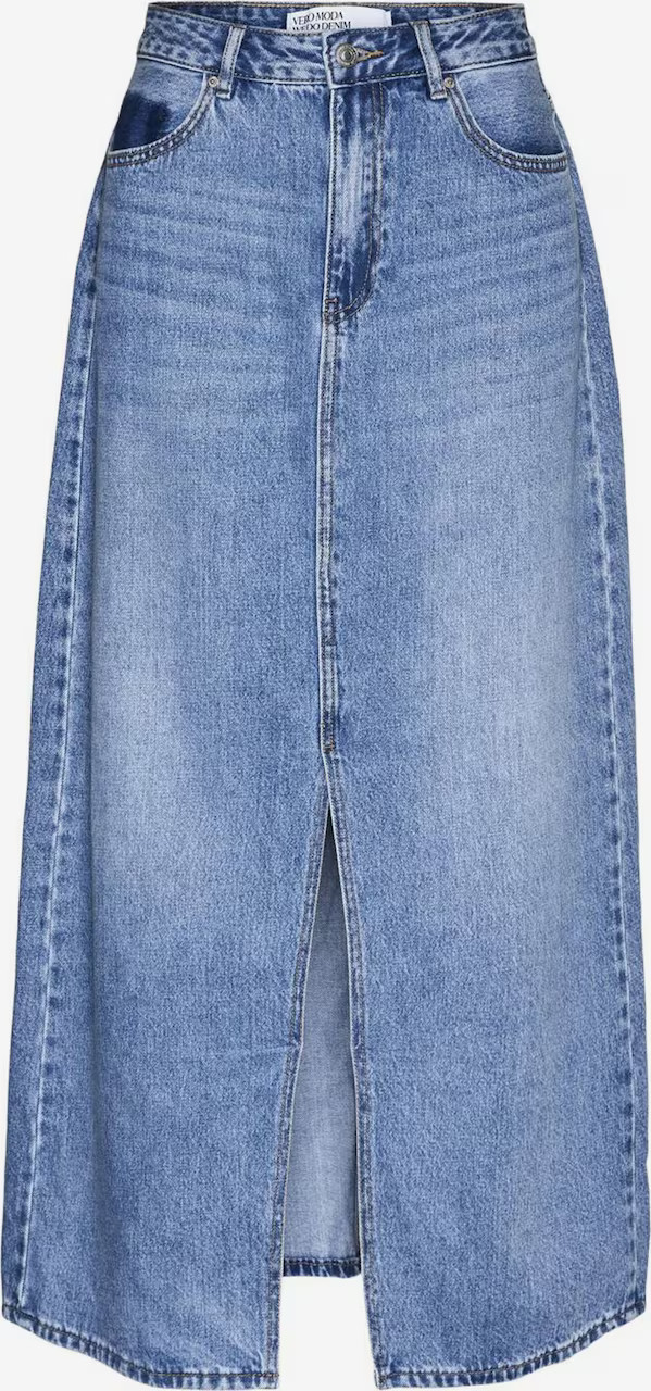 VERO MODA Rok in Blauw Denim | ABOUT YOU | ABOUT YOU NL