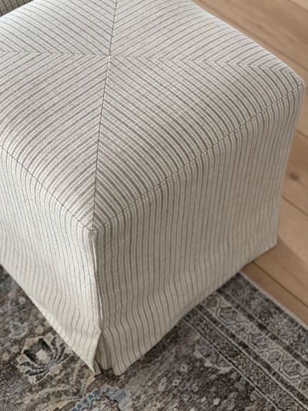 I love these slipcover cube ottomans for around the house. They are pretty decor and double as extra seating!

#LTKhome #LTKunder100