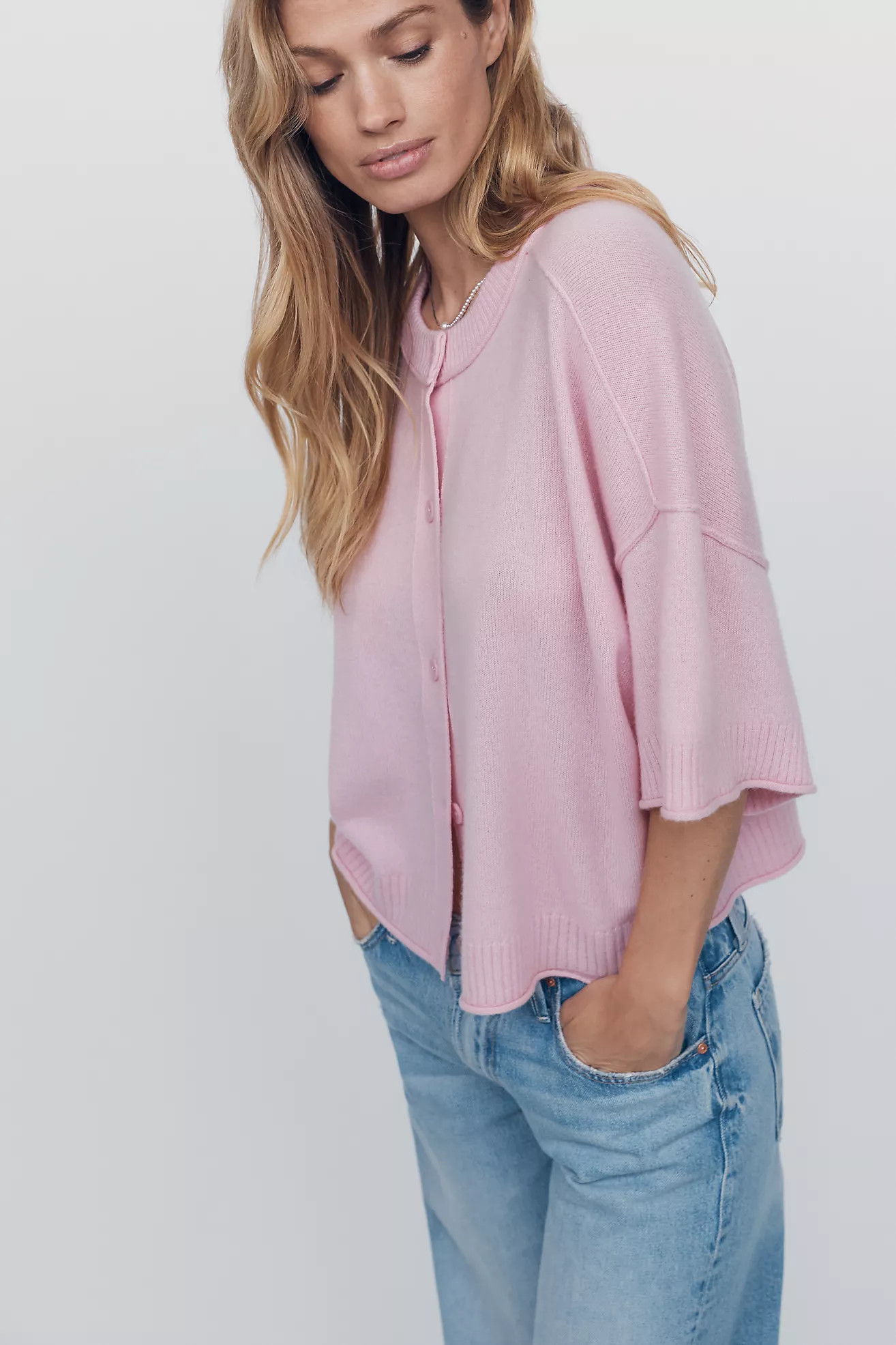By Anthropologie Goldie 100% Cashmere Cardigan | Anthropologie (US)