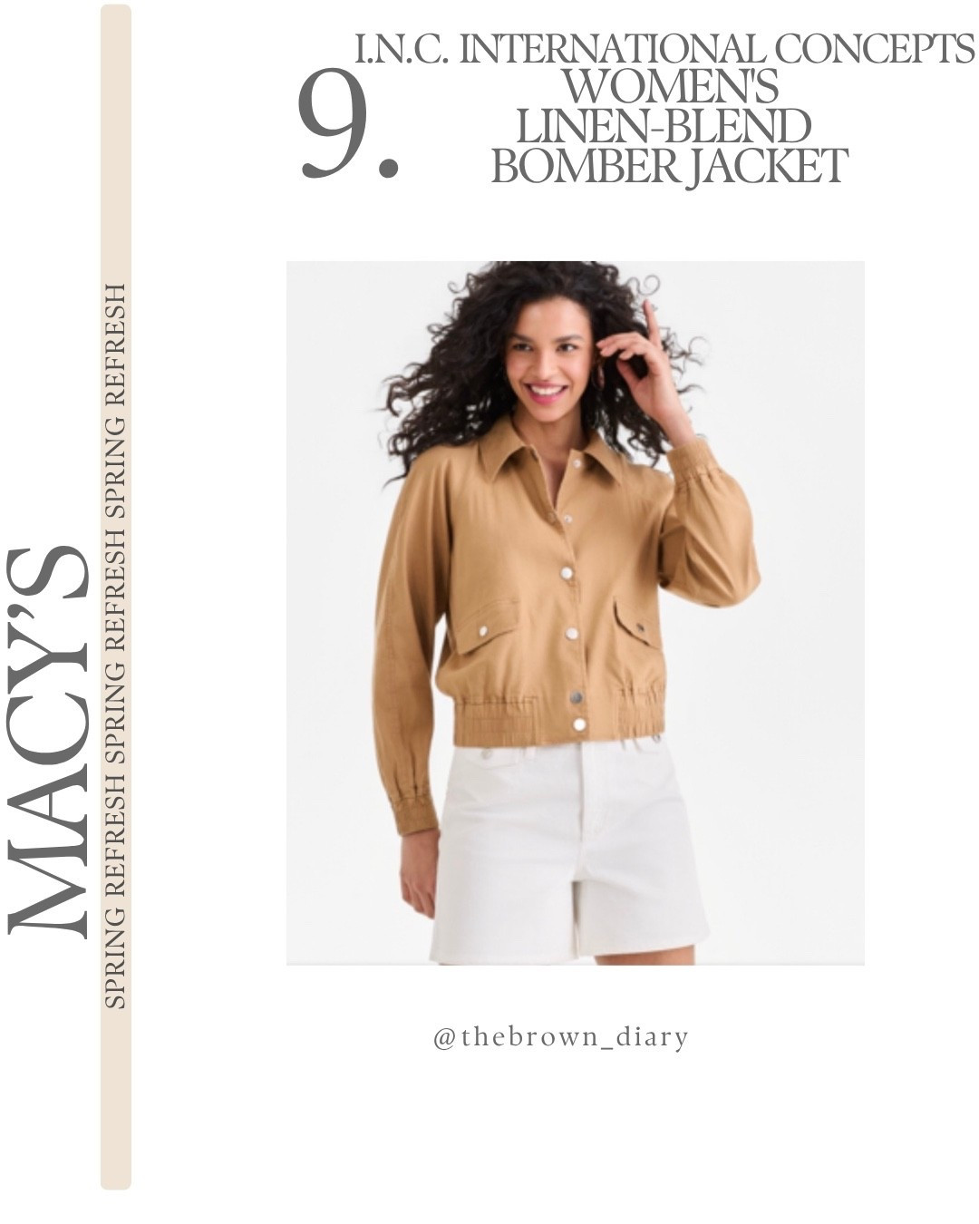 @Macys Spring Refresh Sale Linen jacket 

#LTKSaleAlert #LTKmomlife #LTKootd