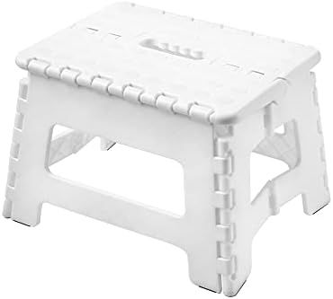 Topfun Folding Step Stool, 9 inch Non-Slip Footstool for Adults or Kids, Sturdy Safe Enough, Hold... | Amazon (US)