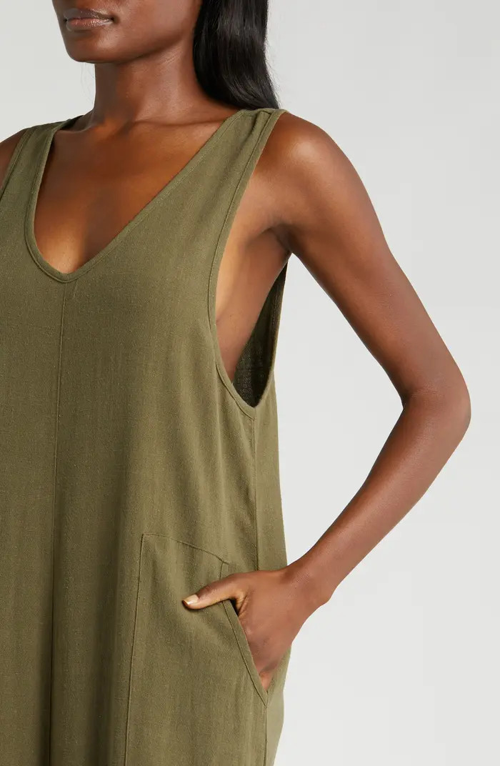 Sleeveless Wide Leg Jumpsuit | Nordstrom