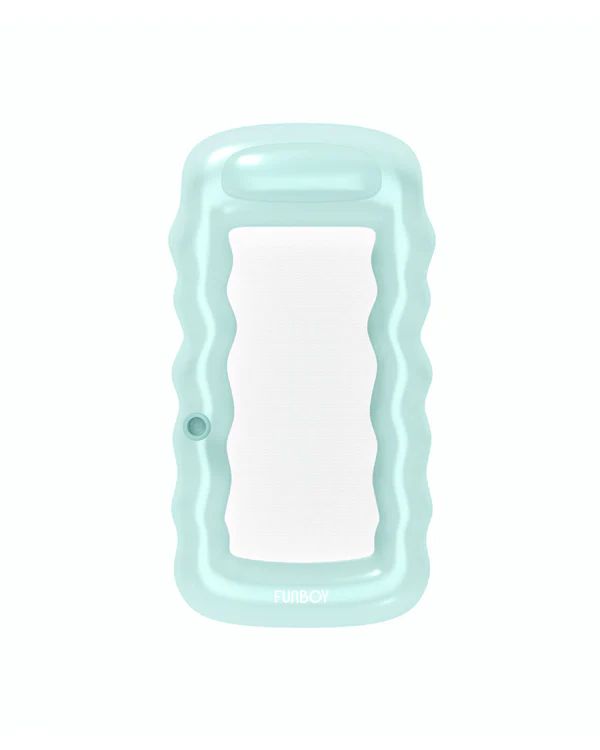 Clear Mint Mesh Lounger | FUNBOY