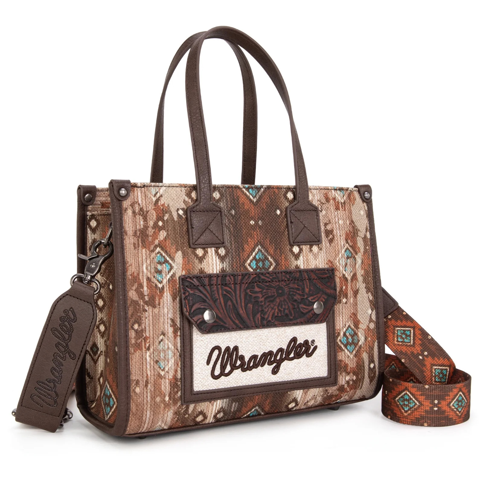 Wrangler Aztec Tote Bag for Women Western Purses and Handbags - Walmart.com | Walmart (US)