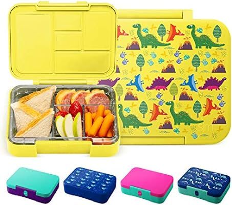 Simple Modern Porter Bento Lunch Box for Kids - Leakproof Divided Container with 5 compartments f... | Amazon (US)