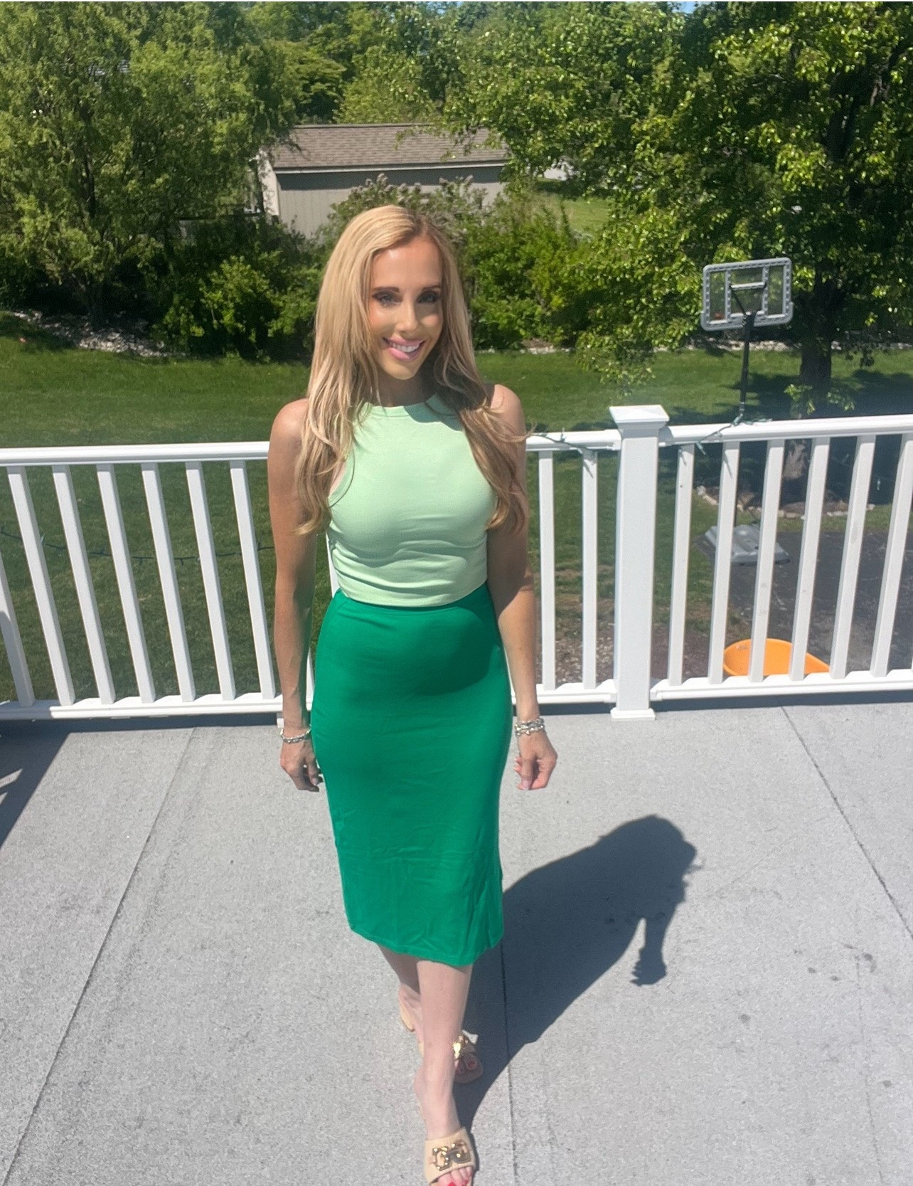 Pretty green two piece summer skirt set 💕💕

#LTKmomlife #LTKdayinmylife #LTKootd