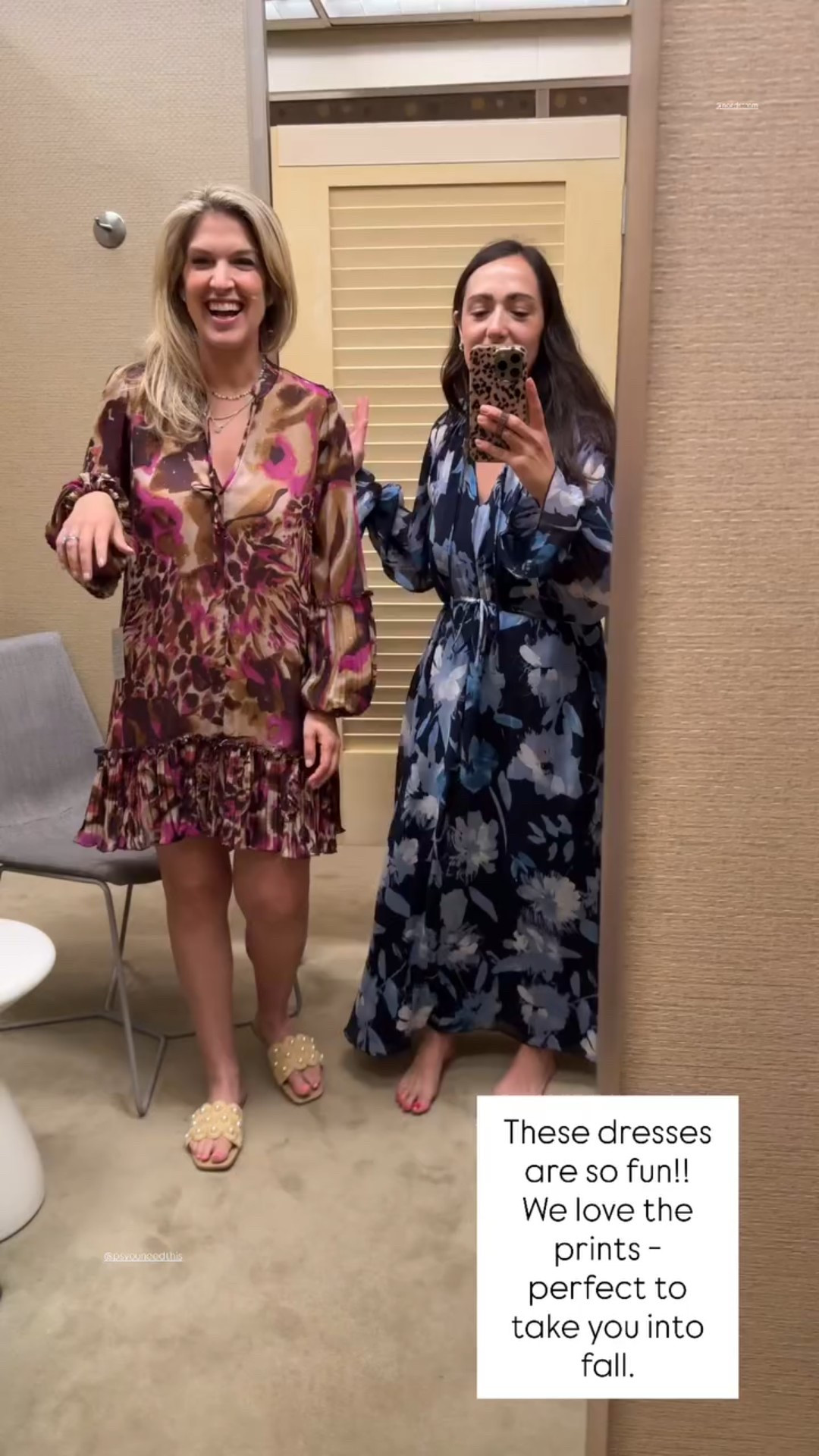 @psyouneedthis  These dresses are so fun!! We love the prints - perfect to take you into fall.  @nordstrom