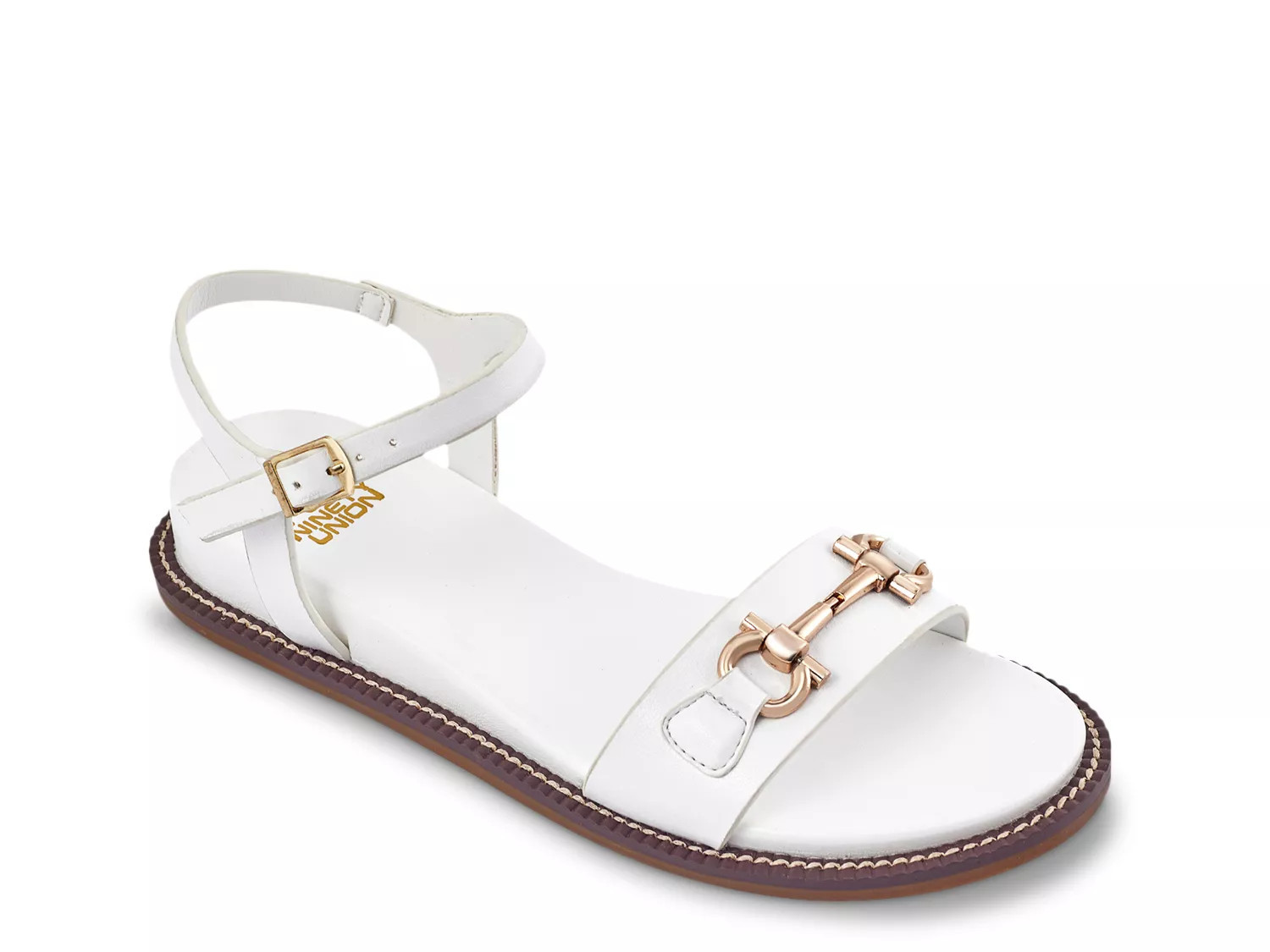 Ninety Union Madison Sandal | Women's | White | Size 5 | Sandals | Ankle Strap | DSW