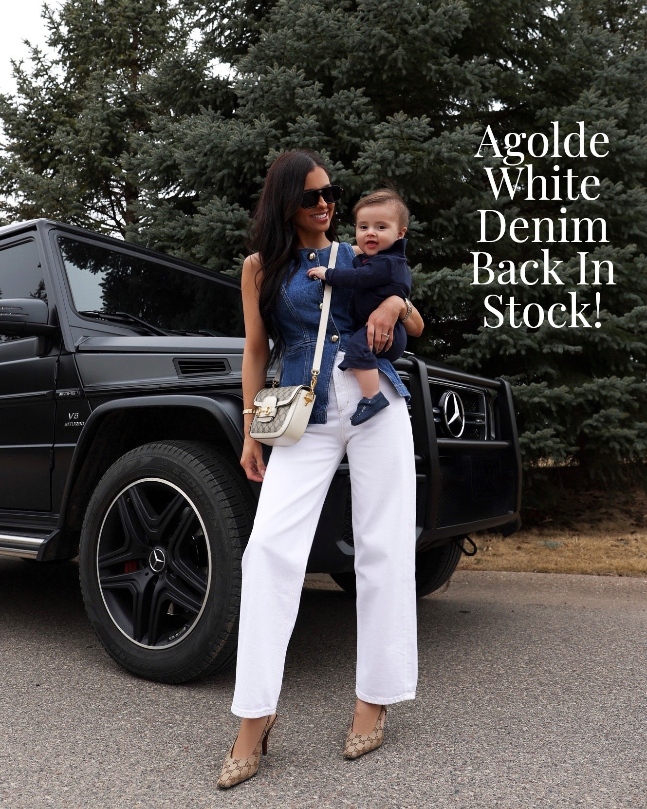 Spring outfit ideas
Miamiamine wearing Agolde ren white jeans, cropped wide leg jeans, denim vest top, casual Friday 

#LTKOver40 #LTKPetite #LTKootd