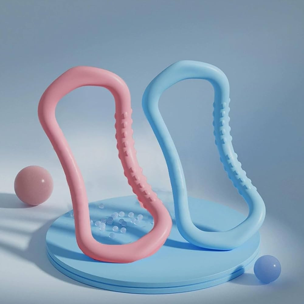 2 Pieces of Yoga Ring,Physical Exercises for Leg Calves Fitness Circle,Yoga Equipment Training Ri... | Amazon (US)