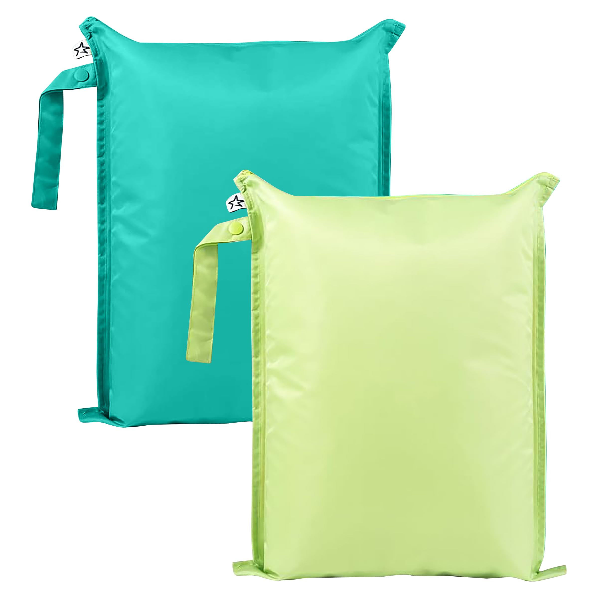Tiny Twinkle Mess-proof Waterproof Wet Dry Bag | 2 Pack Reusable for Swimsuits, Gym & Baby Clothe... | Amazon (US)