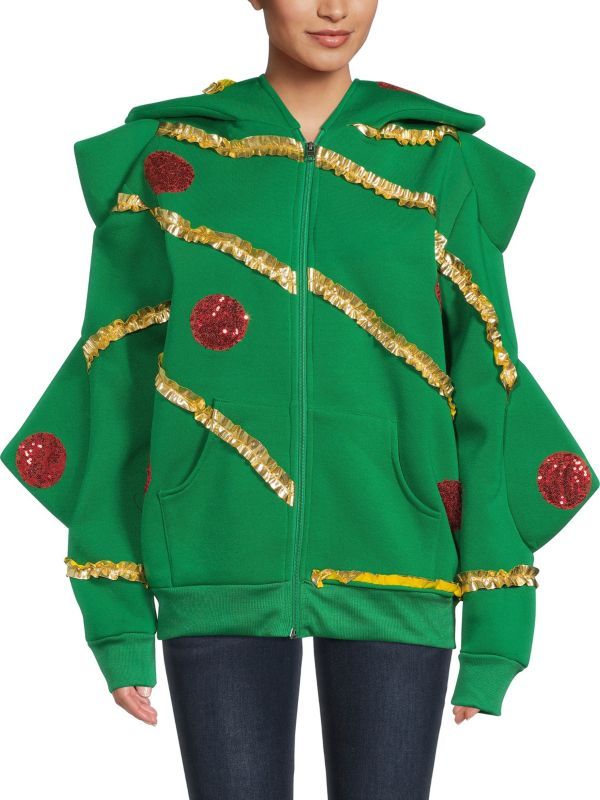 Christmas Tree Hoodie | Saks Fifth Avenue OFF 5TH (Pmt risk)