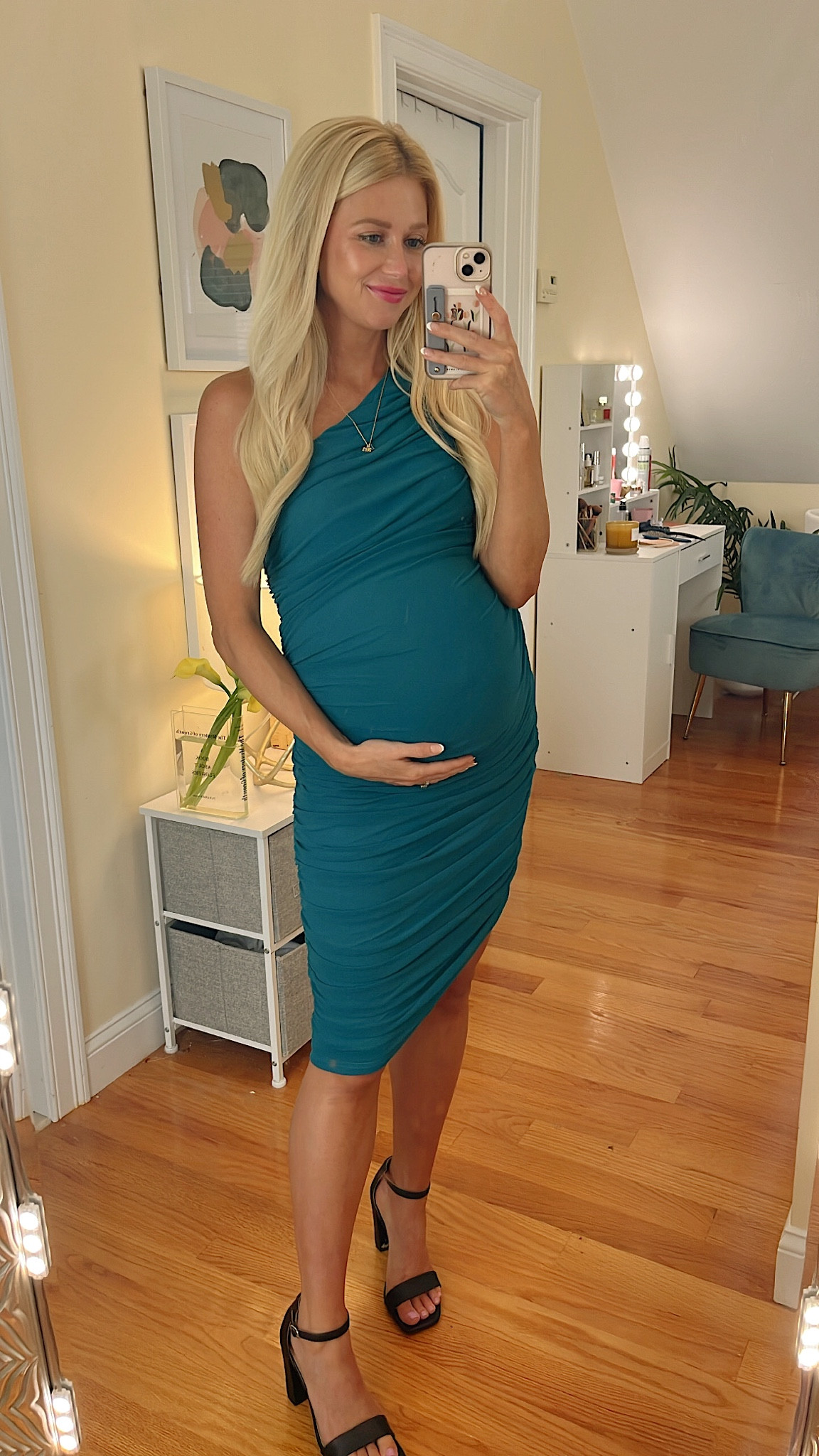 Non-Maternity but Bump Friendly Wedding Guest Dress from Amazon under $50!! TTS wearing size small 

#LTKwedding #LTKbump #LTKunder50