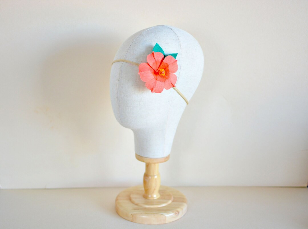 Hibiscus Hair Clip, Hibiscus Flower Hair Clip, Hibiscus Headband, Hawaiian Flower Hair Clip, Moan... | Etsy (US)