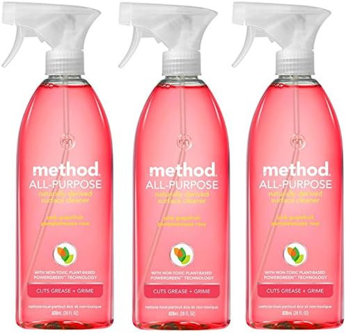 Method All Purpose Natural Surface Cleaning Spray - Pink Grapefruit - 28 Fl Oz (Pack of 3) | Amazon (US)