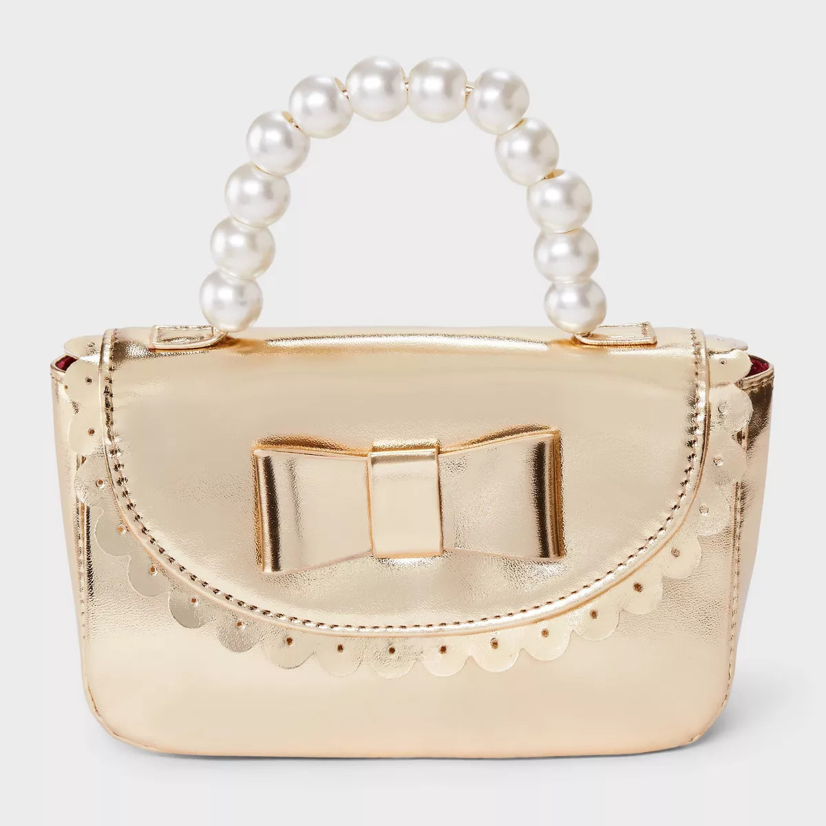 Girls' Shiny Pearl Purse - Cat & Jack™ | Target