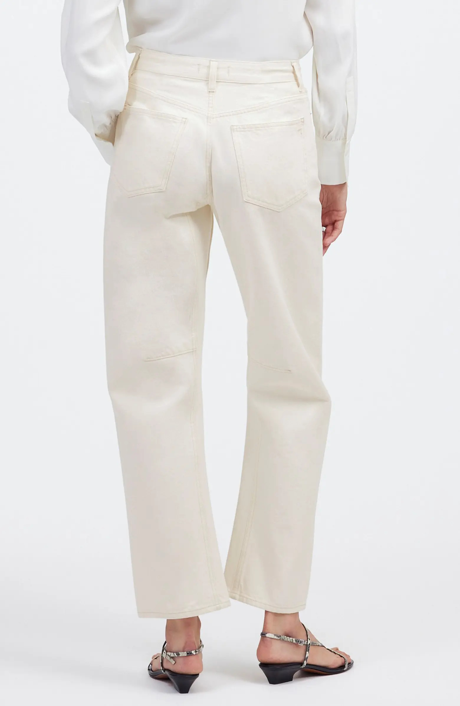 The Darted Barrel Leg Jeans | Nordstrom